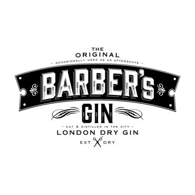 Logo Barber’s Gin – Gin