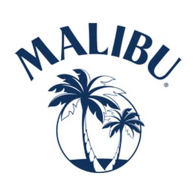 Logo Malibu – Kokoslikör auf Rumbasis
